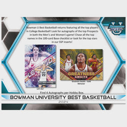2023-24 Bowman University Best Basketball Breakers Delight Box