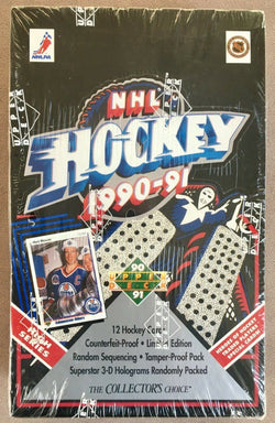 1990-91 Upper Deck High Series Hockey Box