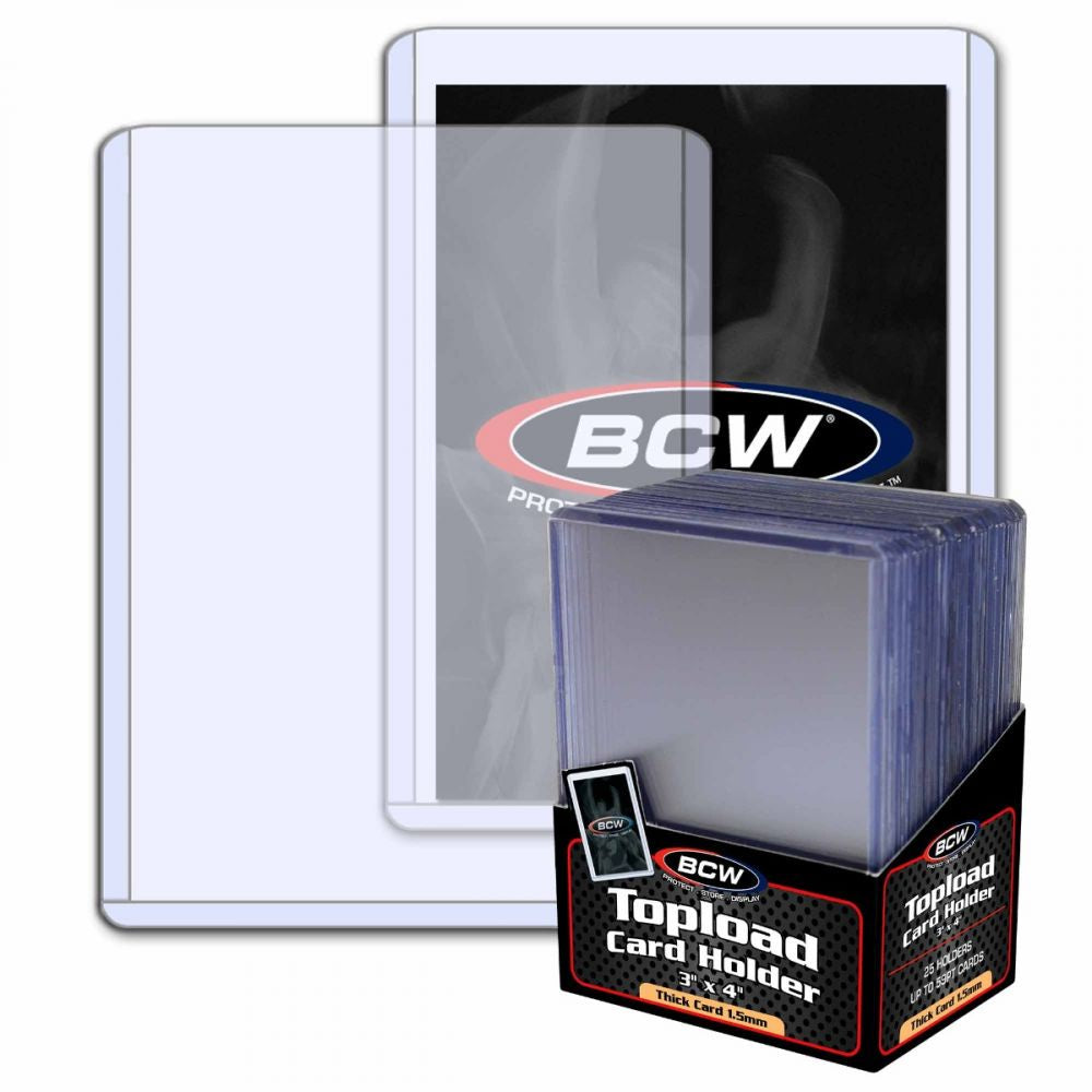 BCW 59pt (1.5MM) THICK TOP LOAD PACK (25)