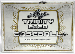 2020 Leaf Trinity Baseball Hobby Box