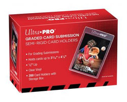 ULTRA PRO SEMI RIGIDS GRADED CARD SUBMISSION Box (200)
