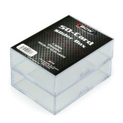 BCW 50-CARD SLIDER BOX (2 PACK)