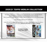 2020-21 Topps Merlin Chrome Soccer Hobby Box - 12 Box Case