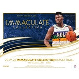 2019-20 Panini Immaculate Basketball Hobby - 5 Box Case