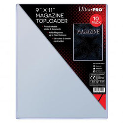 ULTRA PRO 9x11" MAGAZINE THICK TOPLOAD Pack (10)
