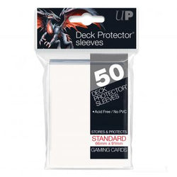 ULTRA PRO WHITE DECK PROTECTOR (50)