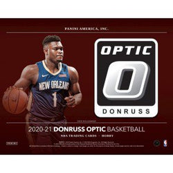 2020-21 Panini Donruss Optic Basketball Hobby Box -12 Box Case