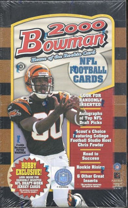 2000 Bowman Football Hobby Box