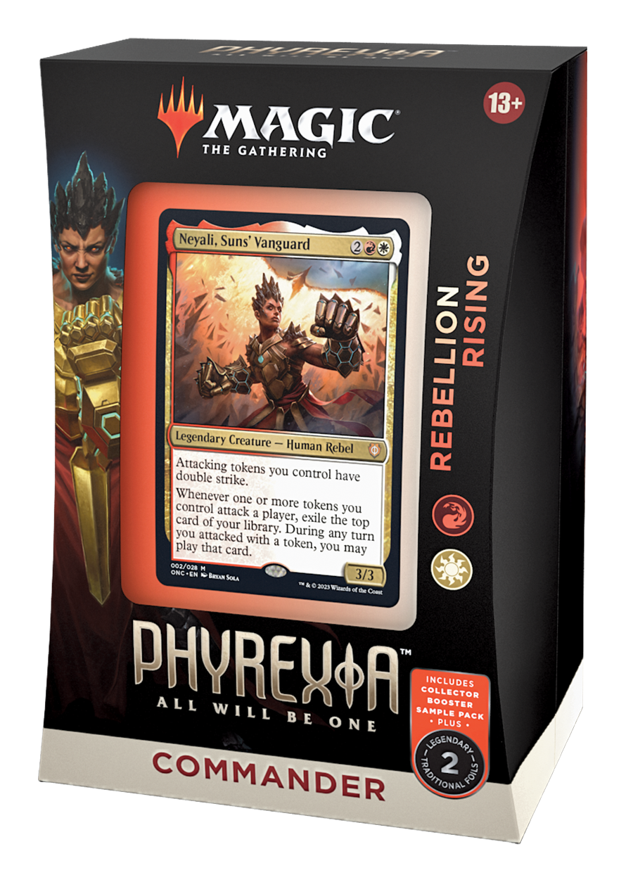 Magic The Gathering Phyrexia All Will Be One Commander Deck - Rebellion Rising