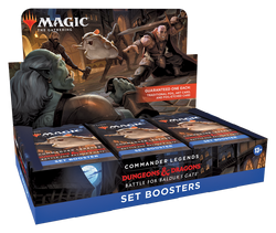 Magic The Gathering: Commander Legends Battle for Baldur’s Gate Set Booster Box