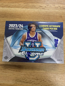 2023-24 Bowman University Chrome Basketball Breaker Delight Box