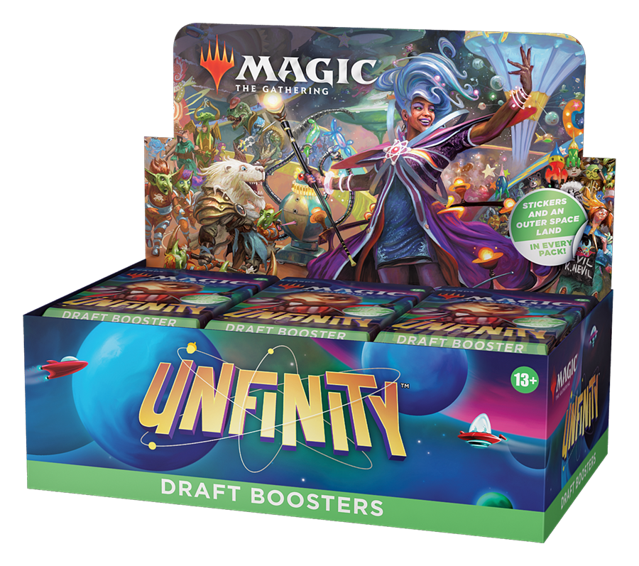 Magic The Gathering Unfinity Draft Booster Box – Three Stars Sportscards