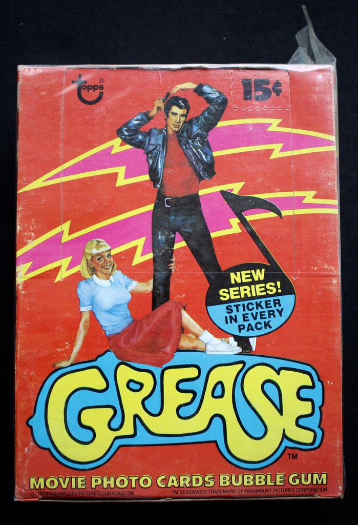 1978 Topps Grease Series 2 Unopened Box – Three Stars Sportscards