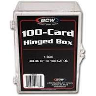 BCW 100 CARD SNAP CASE