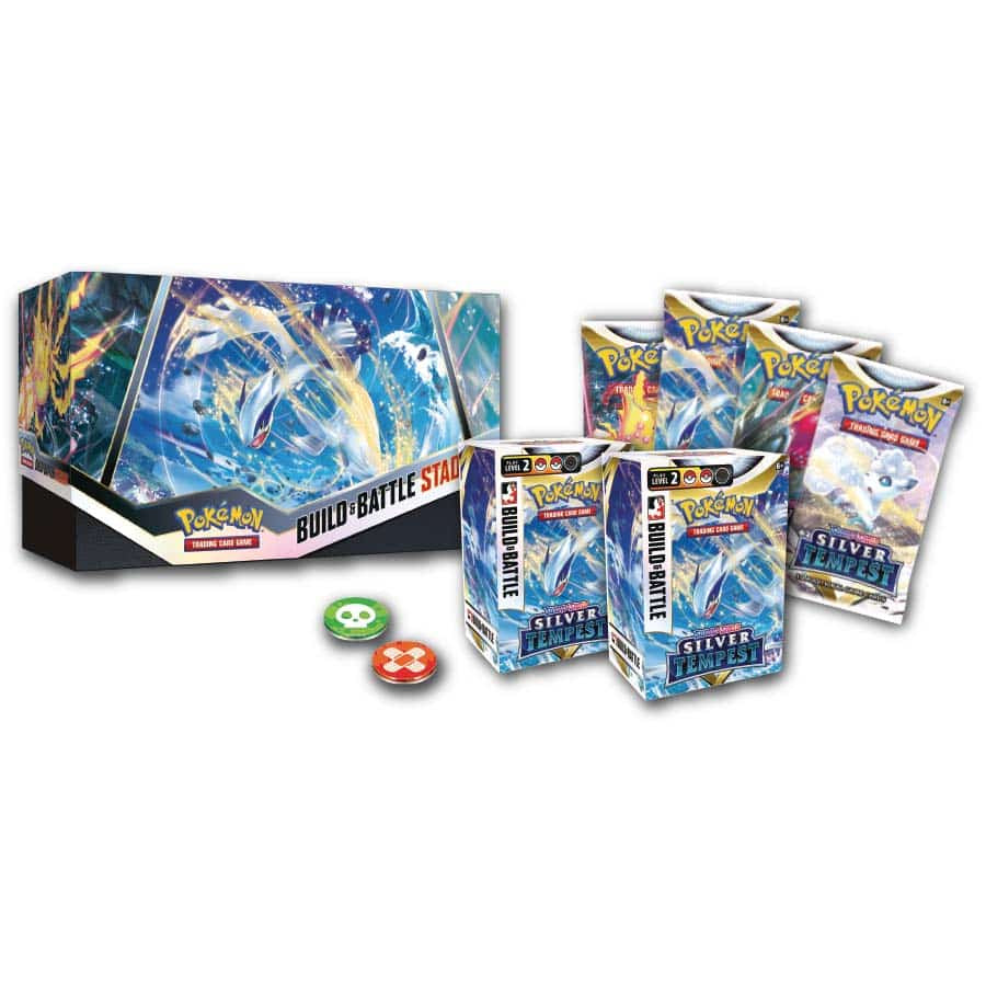 Pokemon Silver Tempest Build and Battle Stadium Three Stars Sportscards Pokemon Silver Tempest Build and Battle Stadium Three Stars Sportscards