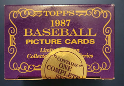 1987 Topps Tiffany Traded & Rookies Baseball Factory Set