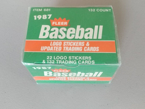 1987 Fleer Update Baseball Factory Sealed Set