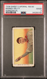 Barney Pelty 1909-11 T206 Sweet Caporal 150/30 Horizontal PSA 2 Good