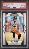 T.J. Watt 2017 Panini Prizm Rookie #216 PSA 10 Gem Mint