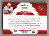 Jerry Rice 2018 Panini Majestic Marvelous Auto Holo Silver 3/3