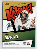 Dan Marino 2021 Absolute Kaboom #25