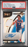 Cade Cunningham 2021 Select Rookie Jersey Auto 147/199 PSA 9 Mint 10 Auto