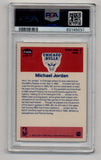 Michael Jordan 1986-87 Fleer Sticker #8 PSA 8 Near Mint-Mint