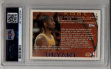 Kobe Bryant 1996-97 Topps Rookie #138 PSA 10 Gem Mint 2354