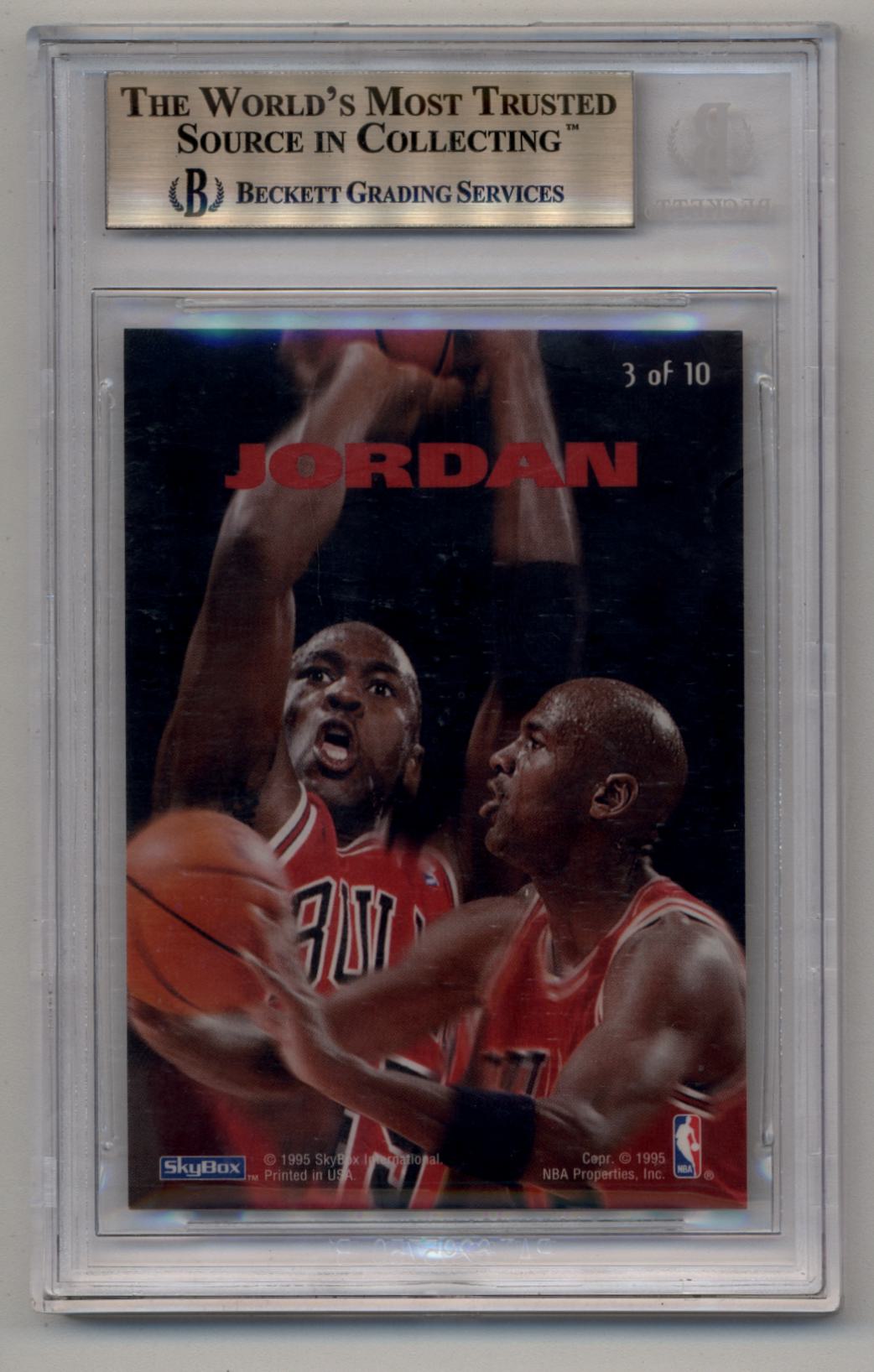 Michael Jordan 1994-95 Emotion N.Tense #N3 BGS 9.5 Gem Mint