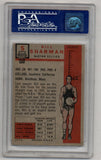 Bill Sharman 1957-58 Topps #5 Rookie PSA 8 (OC) Near Mint-Mint