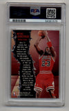Michael Jordan 1996-97 Fleer Metal #241 PSA 10 Gem Mint 1575