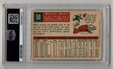 Willie Mays 1959 Topps #50 PSA 4 Very Good-Excellent 6672