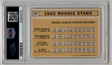 Pete Rose 1963 Rookie Stars #537 PSA 3 Very Good 3030