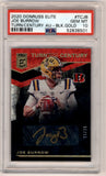 Joe Burrow 2020 Donruss Elite Turn of the Century Black Gold Auto #16/25 PSA 10 Gem Mint