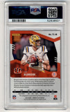 Joe Burrow 2020 Donruss Elite Turn of the Century Black Gold Auto #16/25 PSA 10 Gem Mint