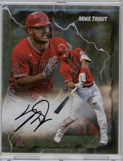 Mike Trout  2024 Fanatics Under Wraps Emanate Photo  34/50  Fanatics Authentication #NB38114209