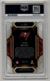 Tom Brady 2021 Select #201 20/89 Dragon Scale PSA 10 Gem Mint
