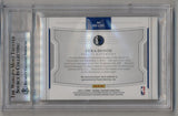 Luka Doncic 2018-19 National Treasures Rookie Dual Materials Prime #4 25/25 BGS 8.5 Near Mint-Mint+