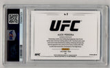 Alex Pereira 2023 Prizm UFC Color Blast PSA 10 Gem Mint