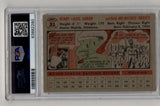 Hank Aaron 1956 Topps #31 Gray Back PSA 5.5 Excellent+ 2260