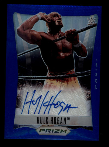 Hulk Hogan 2023 Prizm Blue Auto 26/49