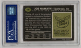 Joe Namath 1969 Topps #100 PSA 7 Near Mint