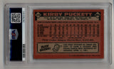 Kirby Puckett 1986 Topps #329 Auto PSA  Authentic