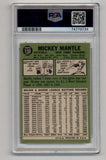 Mickey Mantle 1967 Topps #150 PSA 6 Excellent-Mint 9734