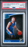 Luka Doncic 2018 Donruss Optic #177 Rookie PSA 10 Gem Mint 2331