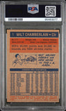 Wilt Chamberlain 1972 Topps #1 PSA 4 Vg-Ex 3077