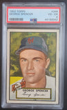 George Spencer 1952 Topps #346 PSA 4