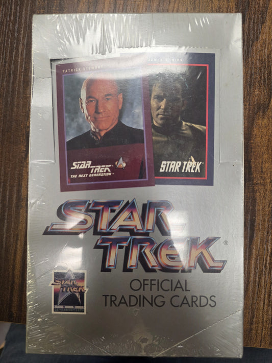 1991 Star Trek Official Trading Cards Unopened Box