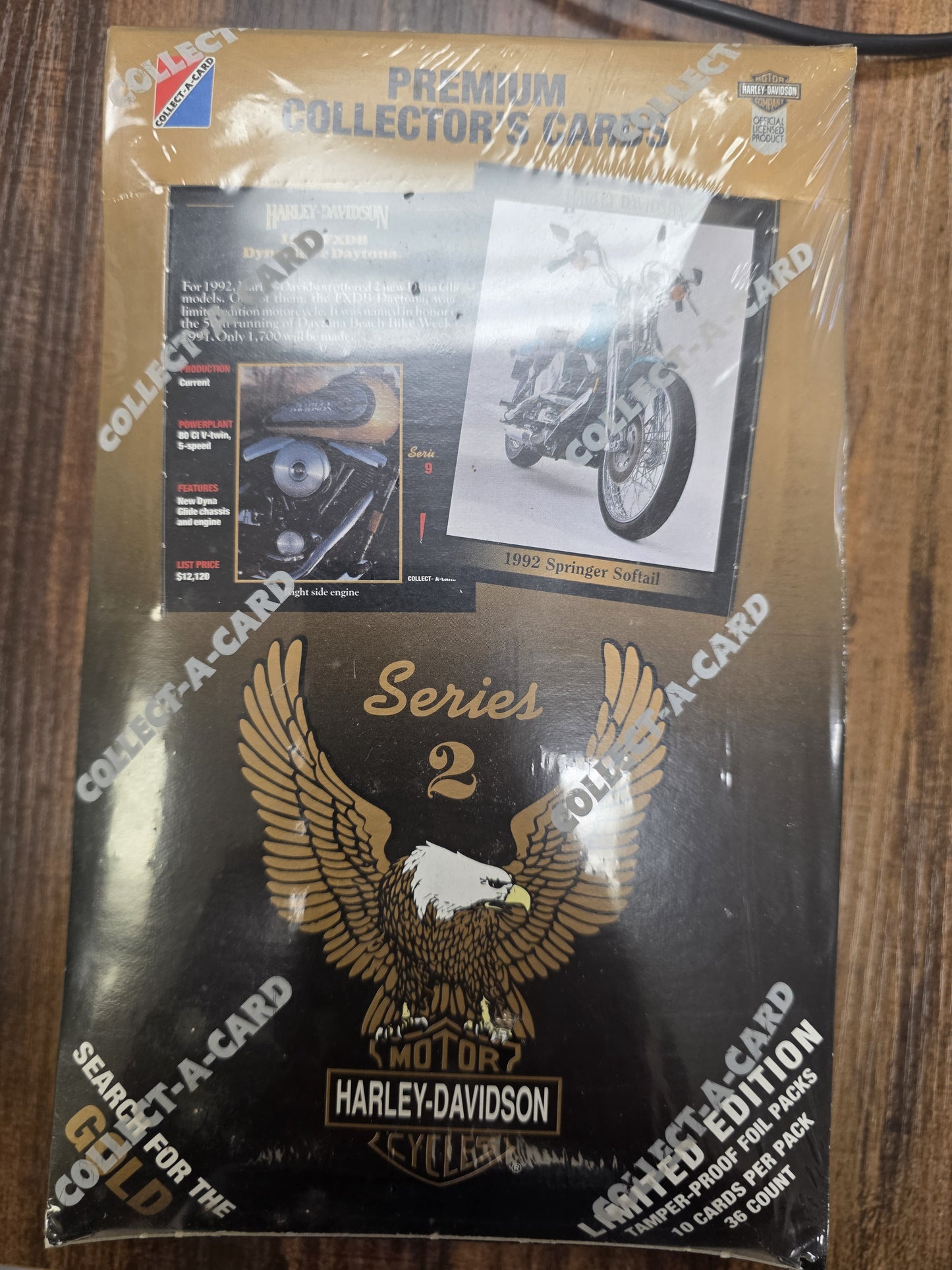 1992 Collect-A-Card Harley Davidson Series 2 Unopened Box