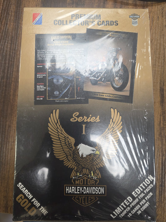 1992 Collect-A-Card Harley Davidson Series 1 Unopened Box